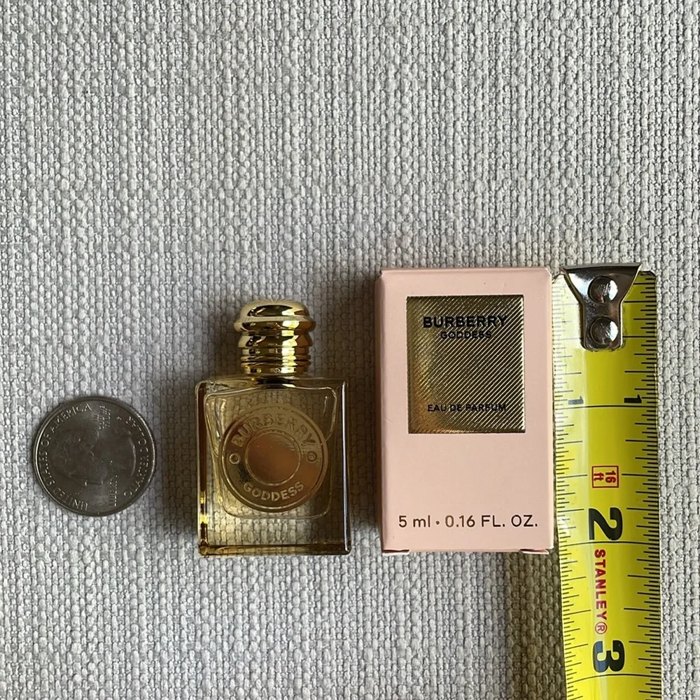 BURBERRY goddess fragrance collectible miniature 5ml fragrance